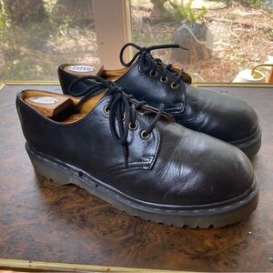 Dr Martens 1561 4-eyed Men's US 10 UK 9 Black Leather Oxfords Made in England